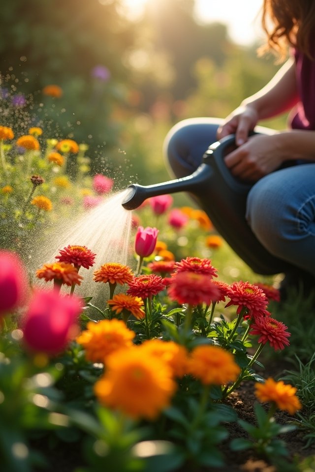 effective flower watering techniques