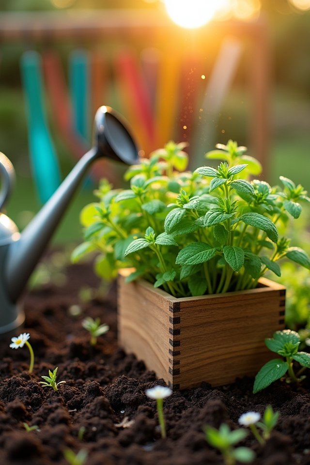 effective small garden watering