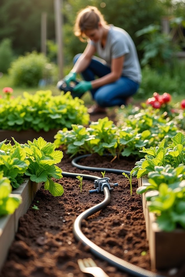 efficient garden watering techniques