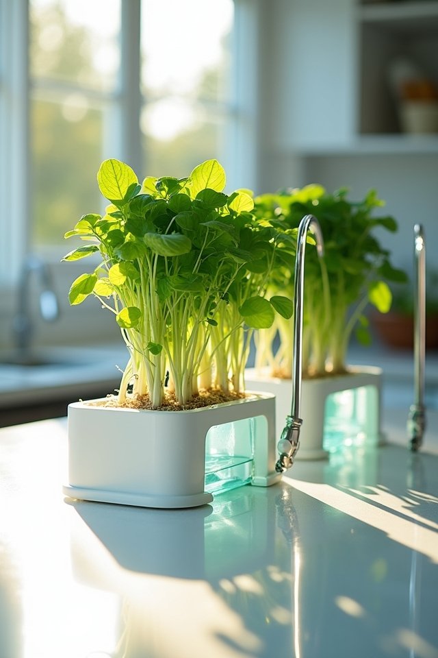 efficient hydroponic watering system