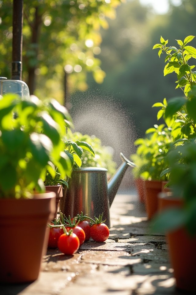 efficient watering for vegetables