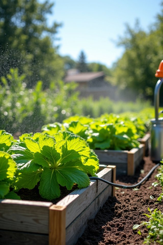 efficient watering techniques implemented
