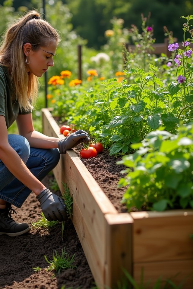 elevated beds for convenience