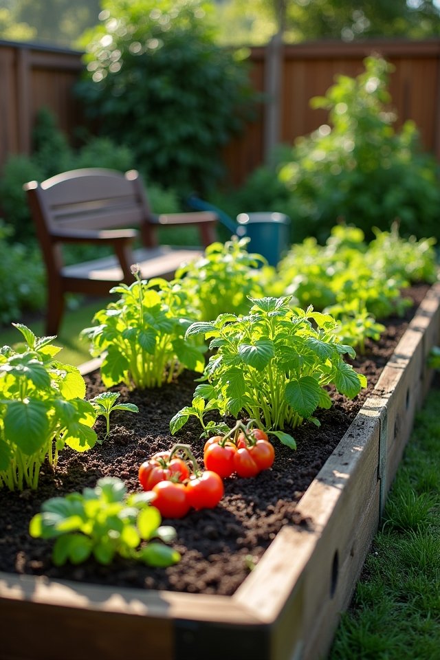 elevated gardening for convenience