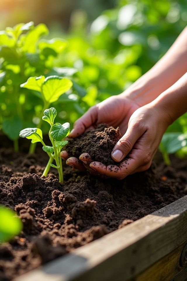enhance garden soil health