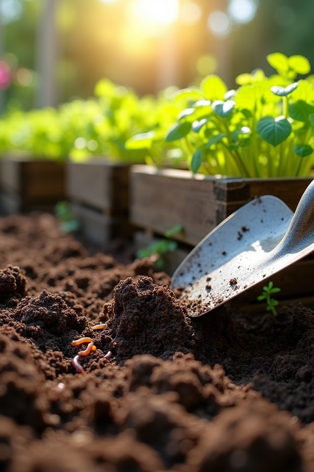 enhance soil with organic matter