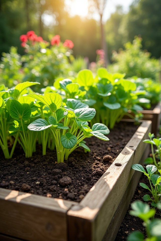 enhanced raised bed gardening