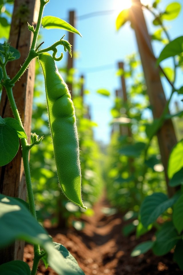 enjoy snap peas creatively