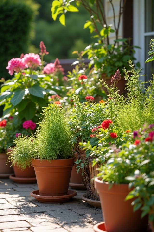 ensure proper container drainage