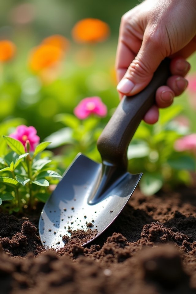 ergonomic trowels enhance gardening