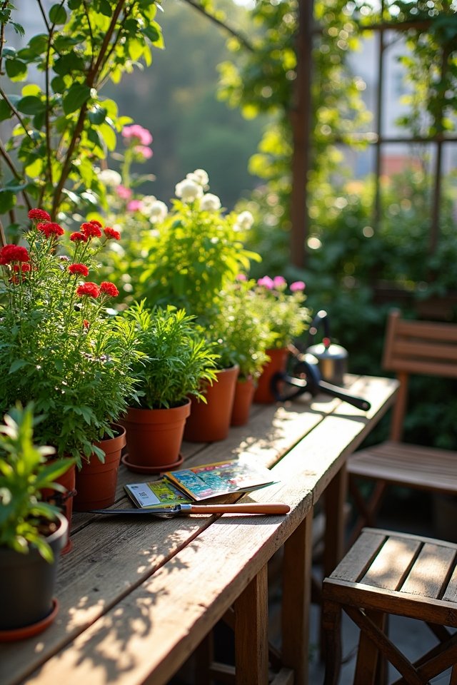 essential balcony gardening tools