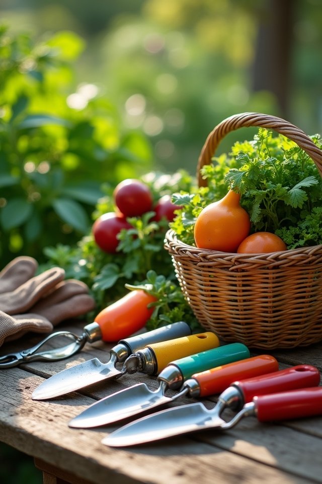 essential harvesting garden tools