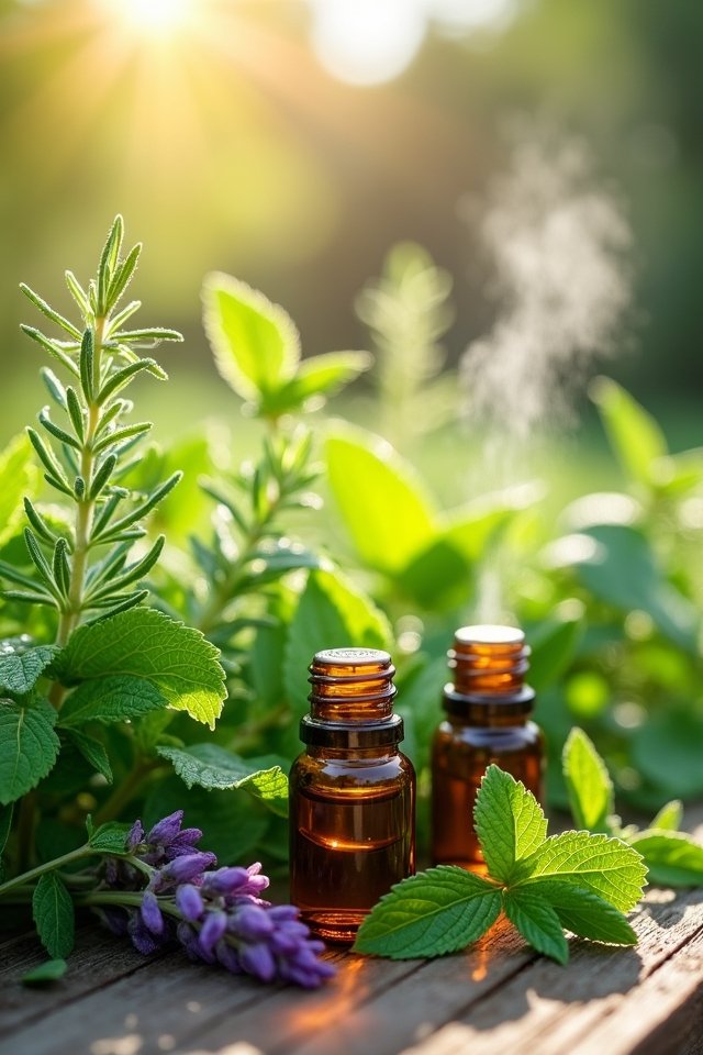 essential oils repel pests