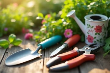 essential tools for small gardening