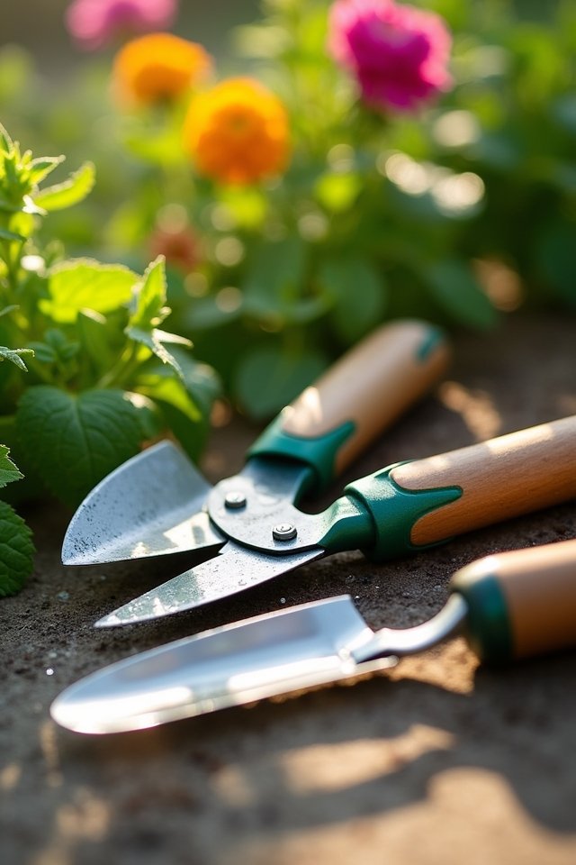 essential urban gardening tools
