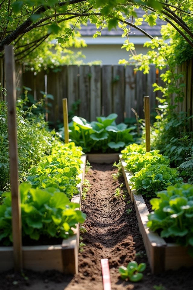 evaluate space and sunlight