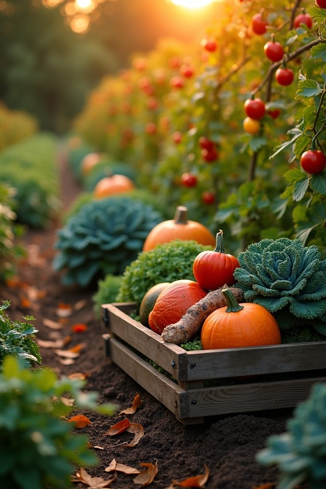 fall harvesting and storage