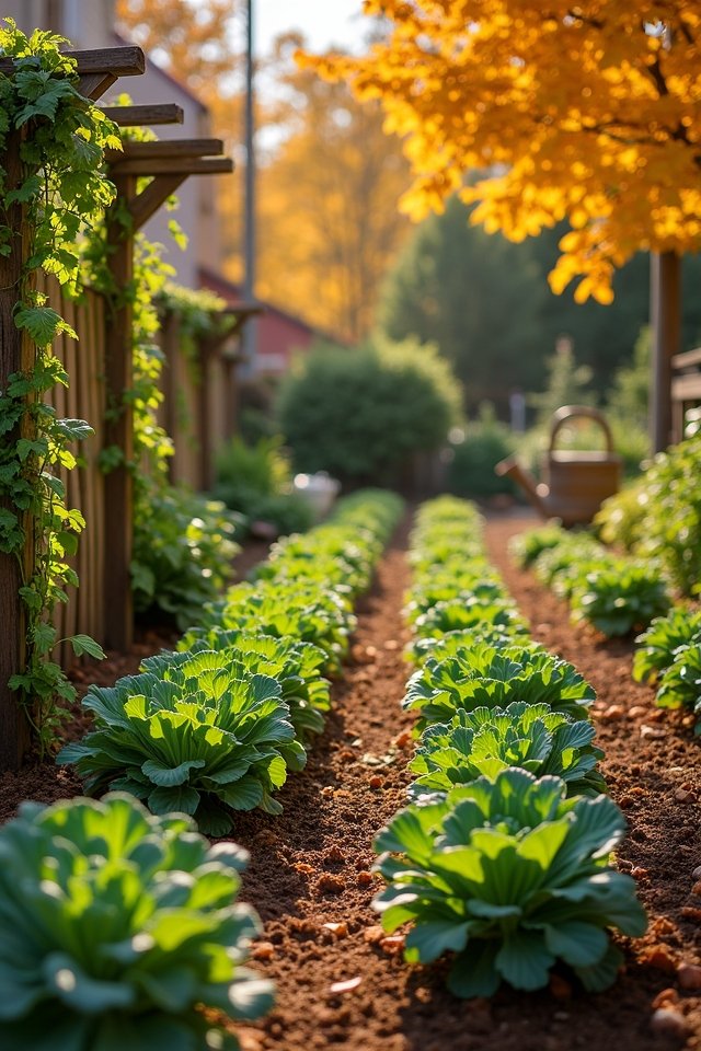 fall vegetable garden planting
