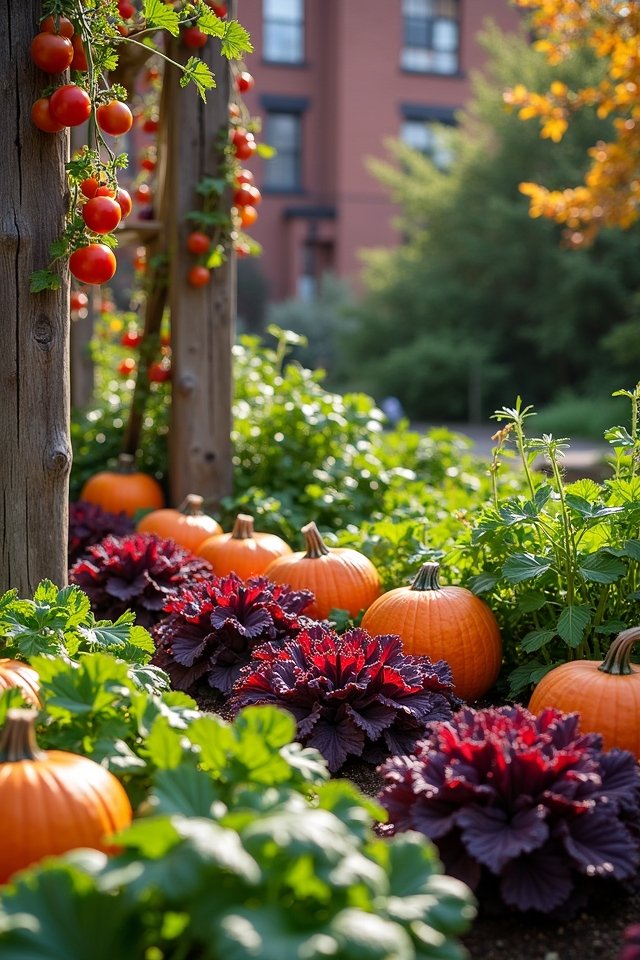 fall vegetable gardening options