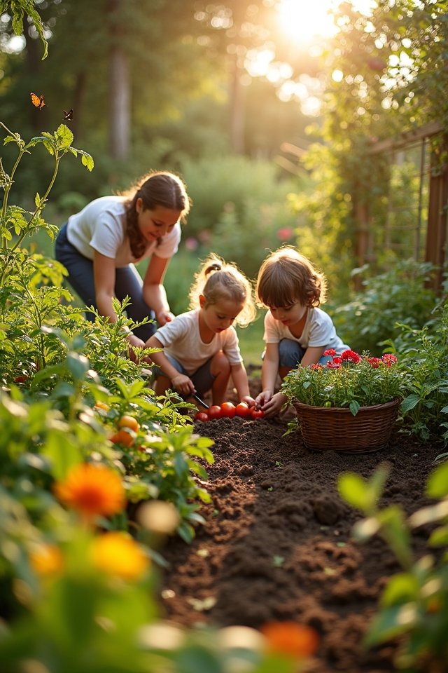 family garden adventure awaits
