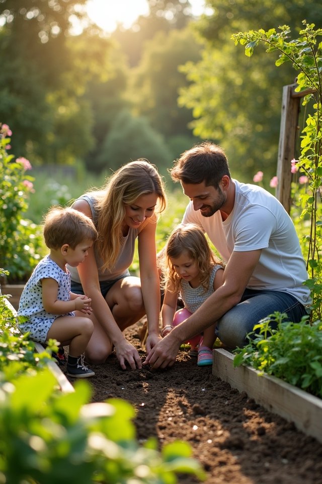 family gardening bonding activities