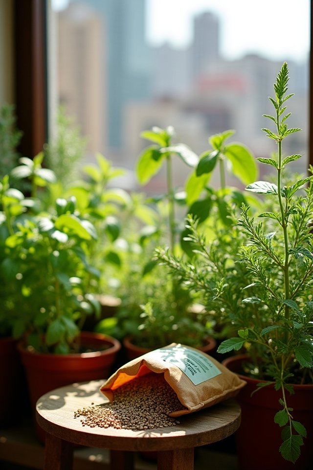 fertilize herbs for flavor