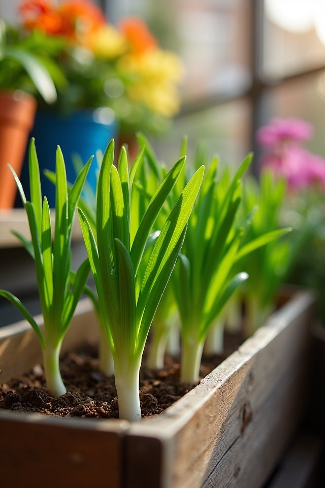 flavorful green onions gardening