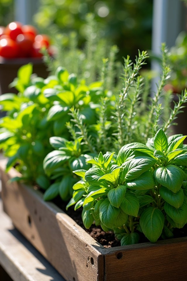 flavorful herbs for containers