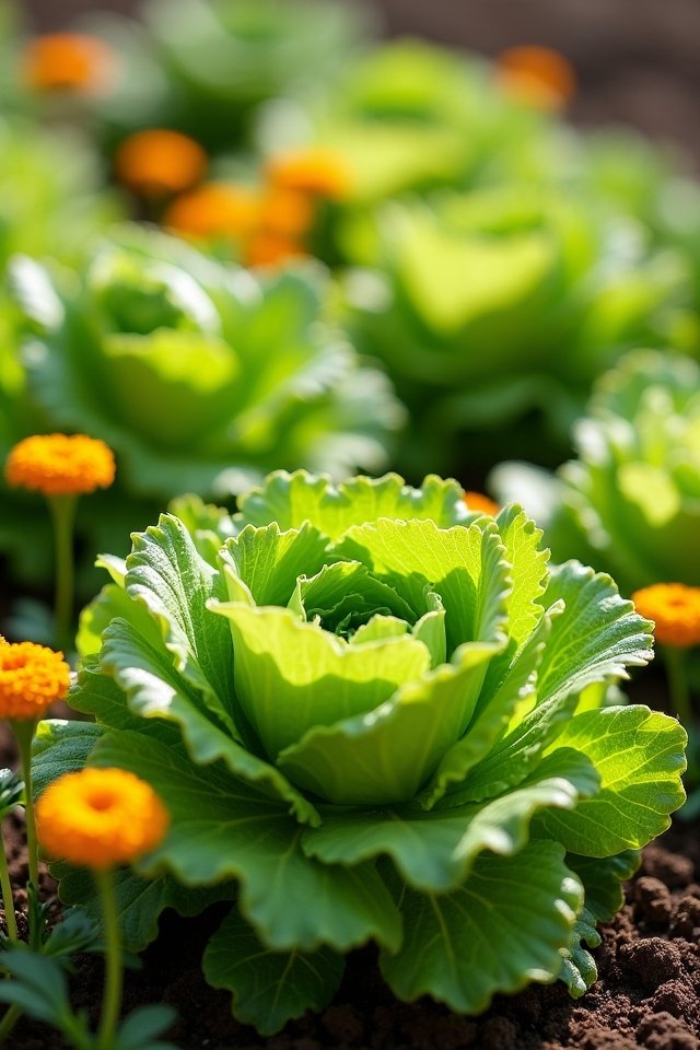 fresh greens for urban gardens