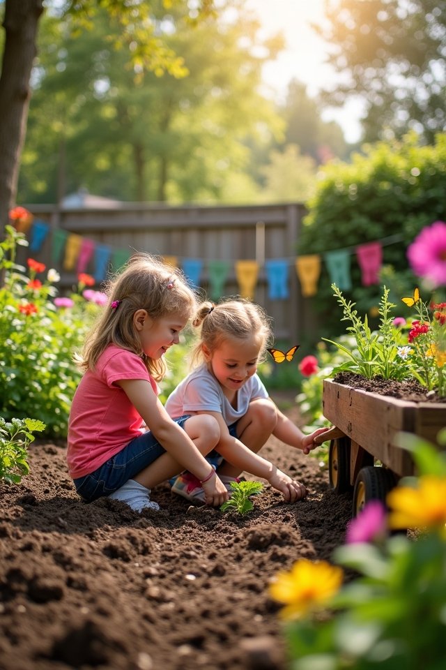 fun garden games and crafts