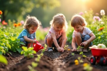 fun gardening activities children