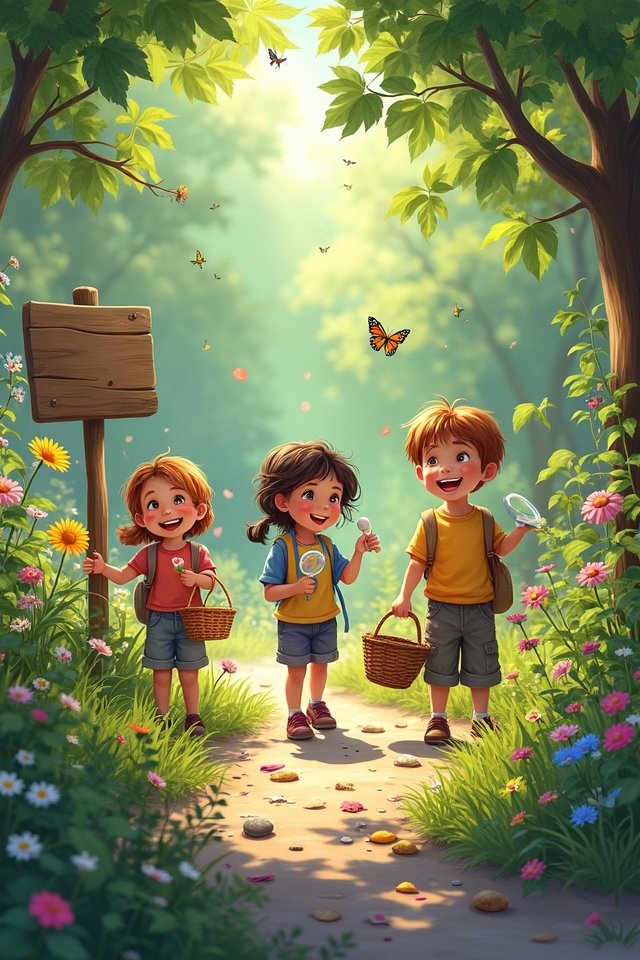 garden adventure scavenger hunt