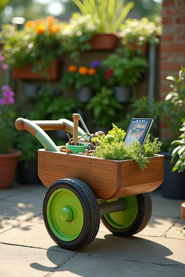 garden carts enhance mobility