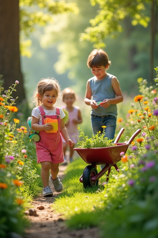 garden scavenger hunt adventure