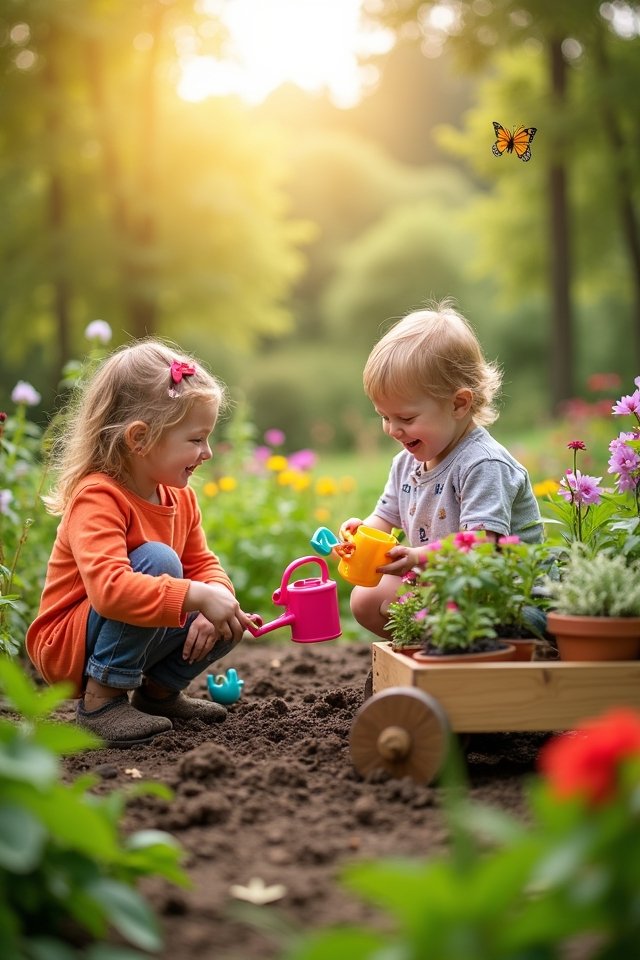 garden superheroes role play