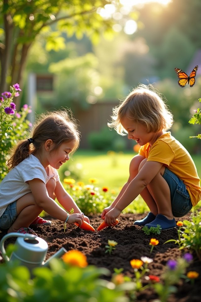 gardening fosters child development
