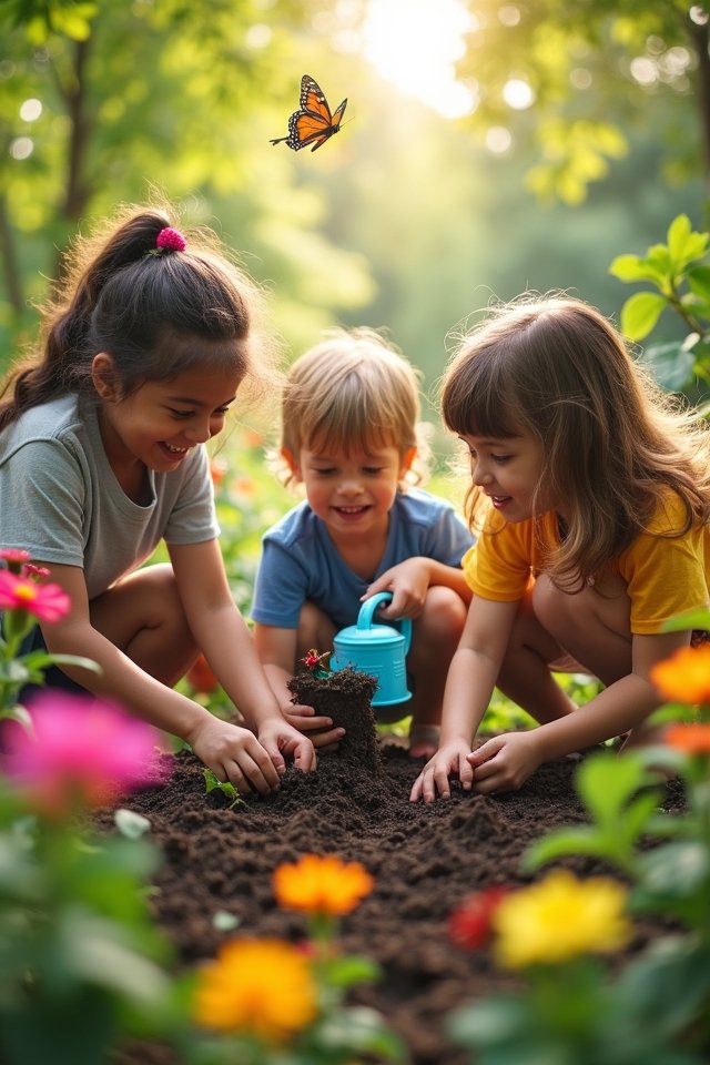 gardening fosters teamwork skills