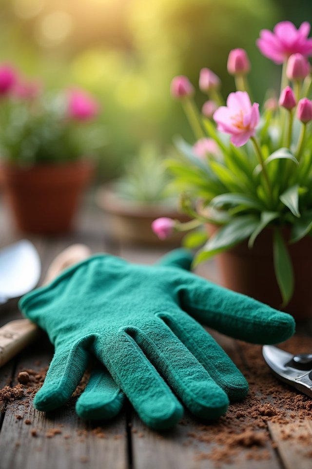 gardening gloves ensure safety