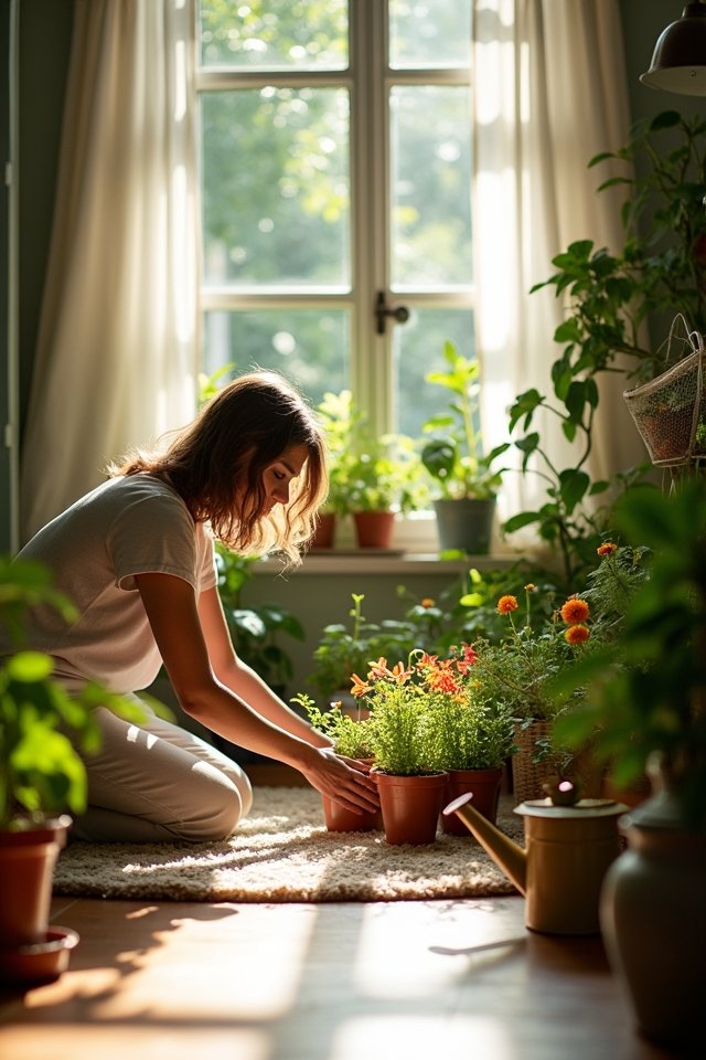 gardening promotes fitness and joy