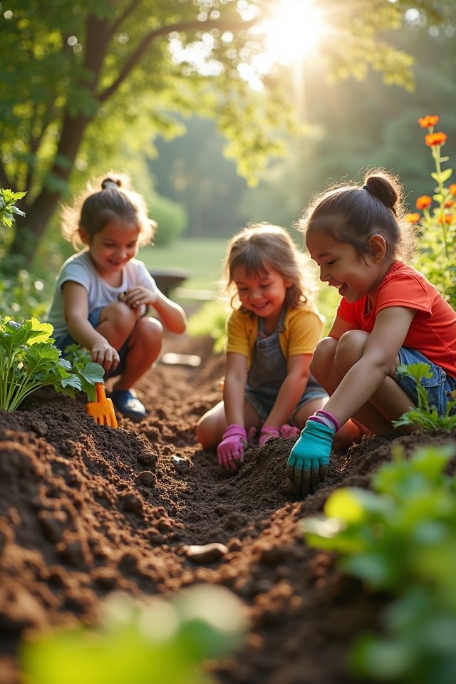 gardening promotes physical fitness