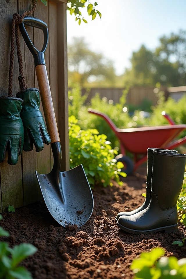 gardening safety with gear