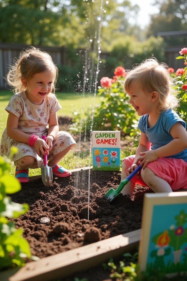 gardening scavenger hunt fun