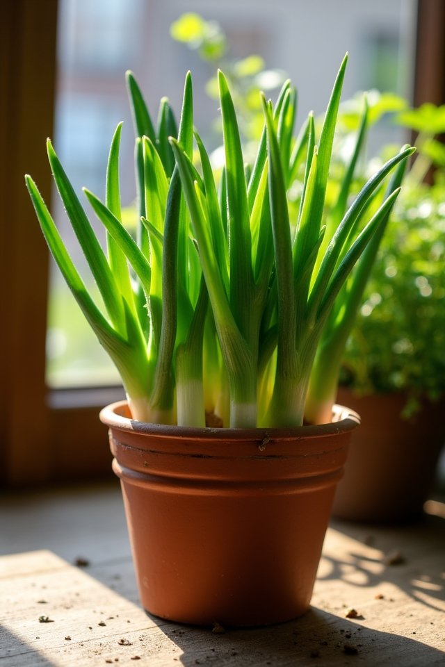 grow green onions easily