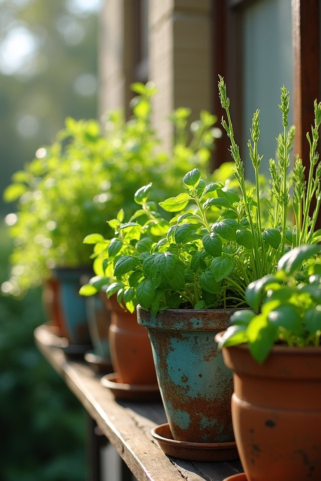 grow vibrant container herbs