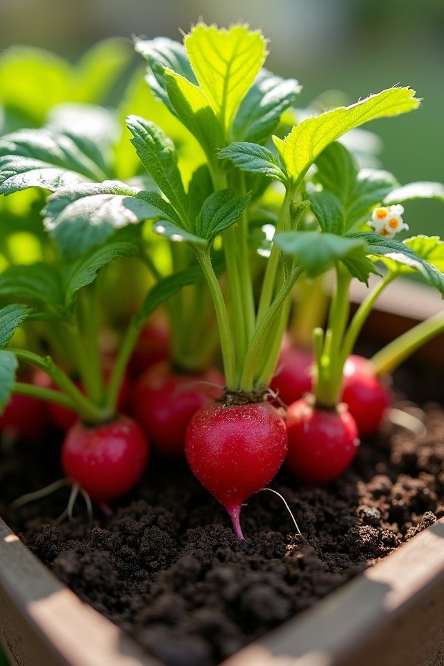 grow vibrant crunchy radishes