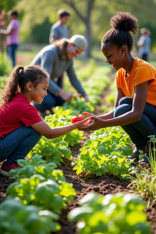 growing friendships through gardening