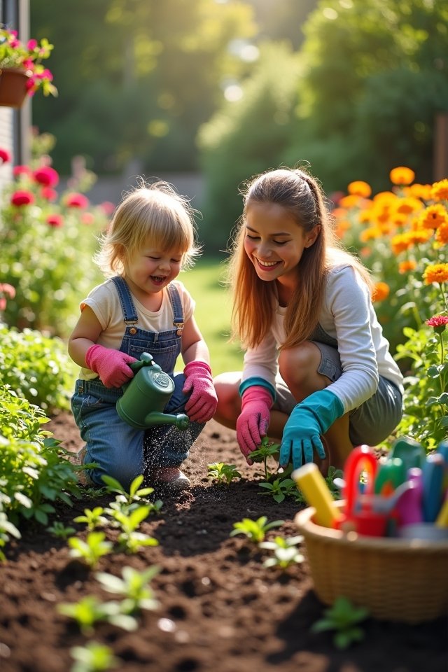 hands on gardening family fun