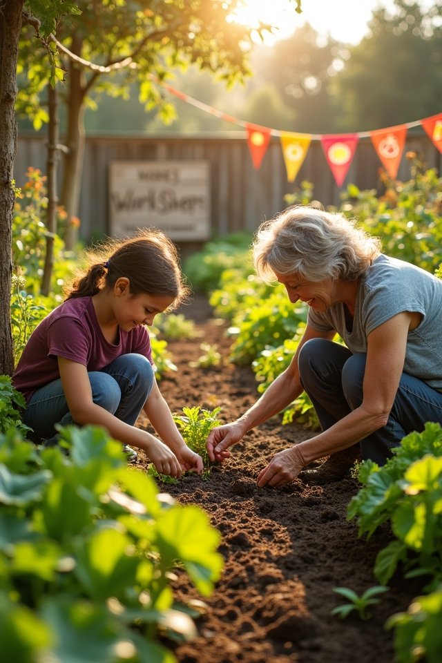 hands on gardening workshops await