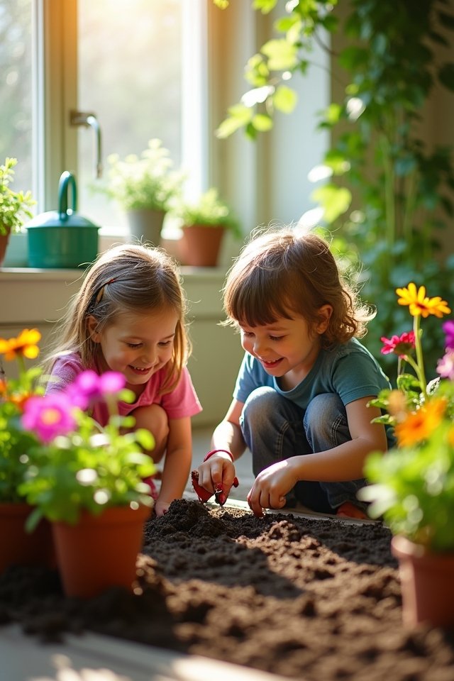 hands on learning through gardening