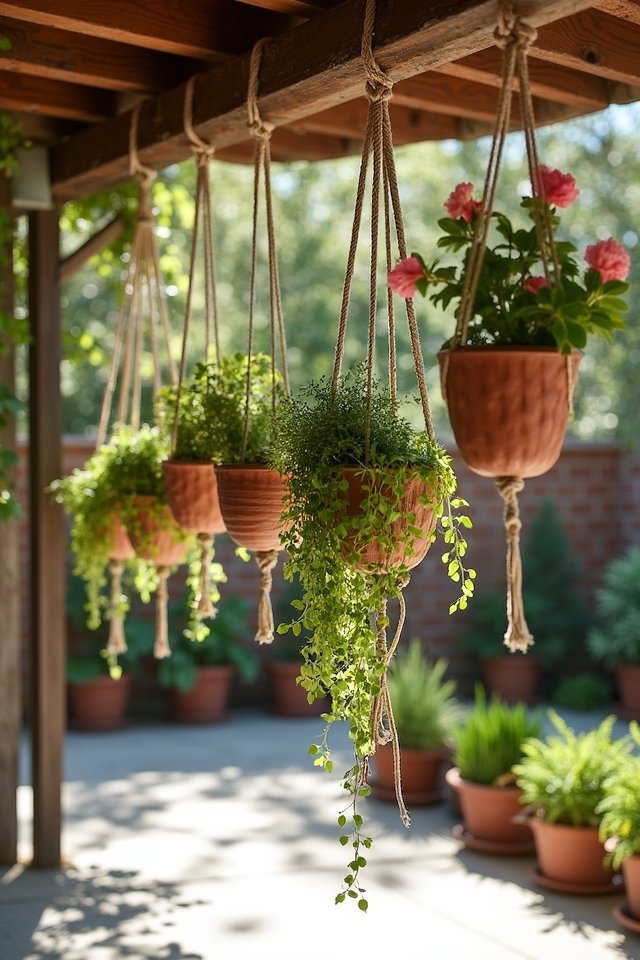 hanging planters for patios